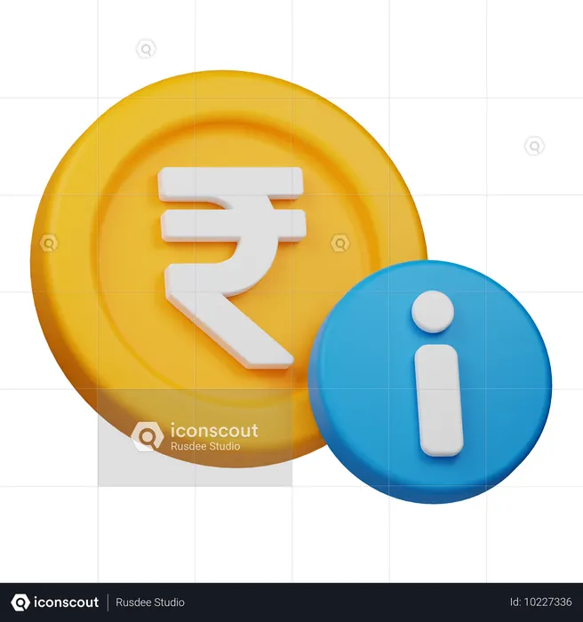 Money Info  3D Icon