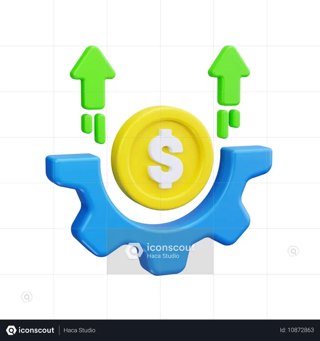 Money Management  3D Icon