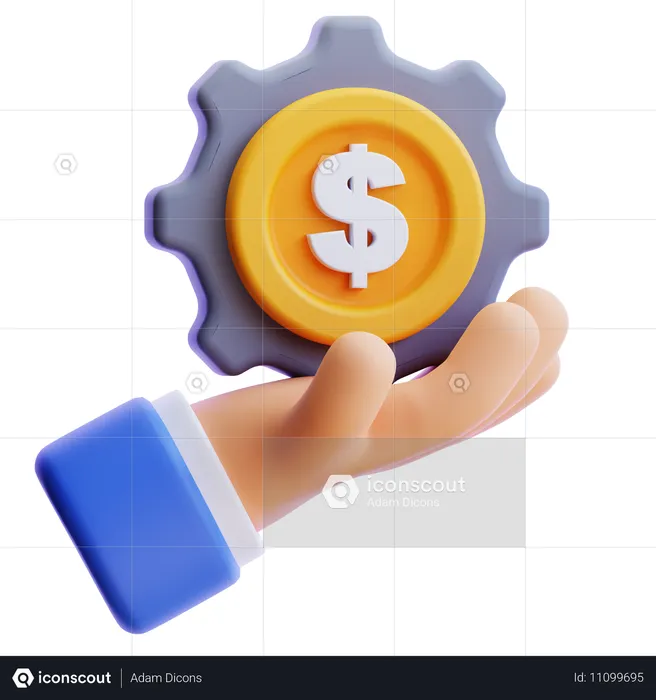 Money Management  3D Icon