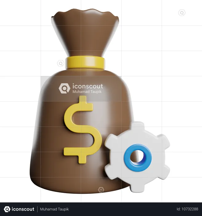 Money Management  3D Icon