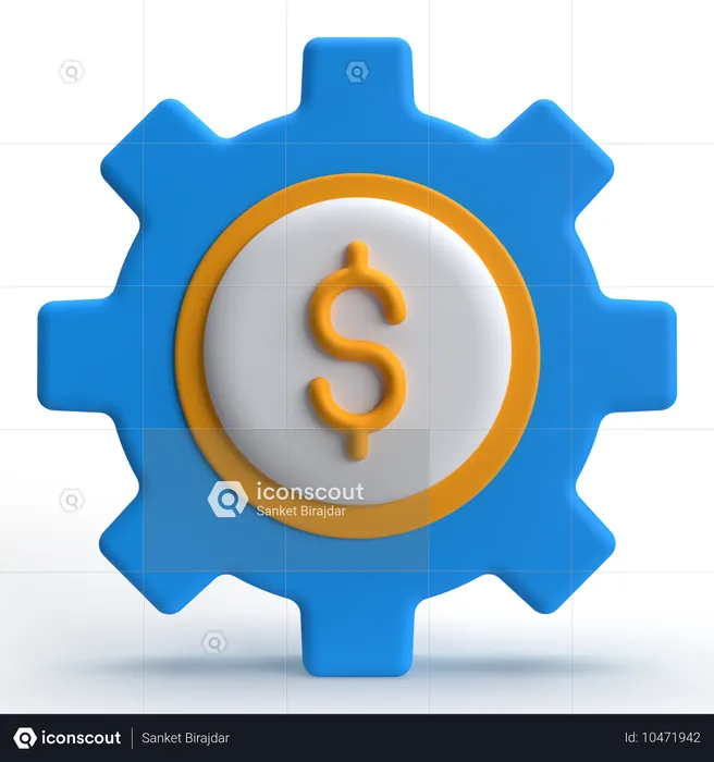 Money Management  3D Icon