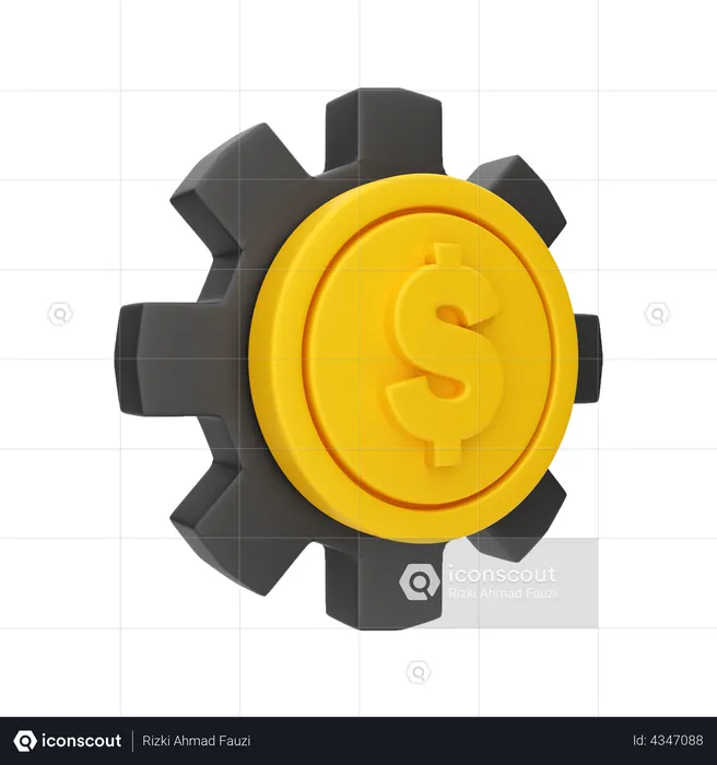 Money Management  3D Illustration