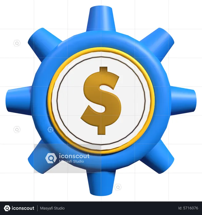 Money Management  3D Icon