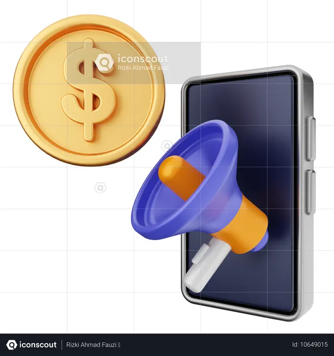 Money Promotion  3D Icon