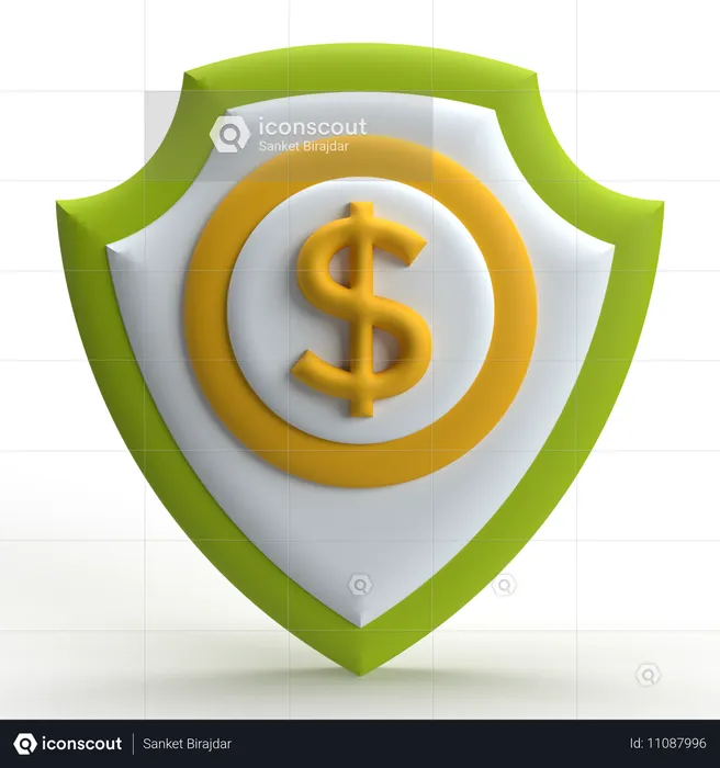 Money Protection  3D Icon