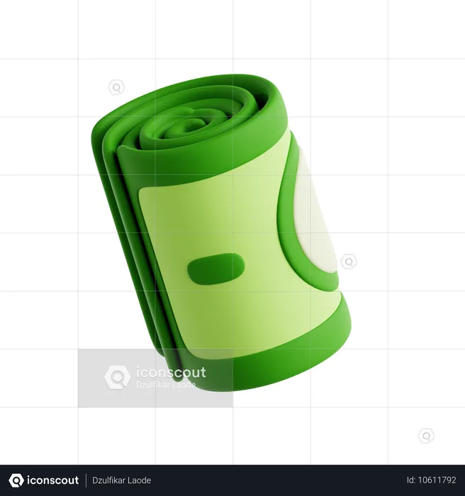 Money Roll  3D Icon