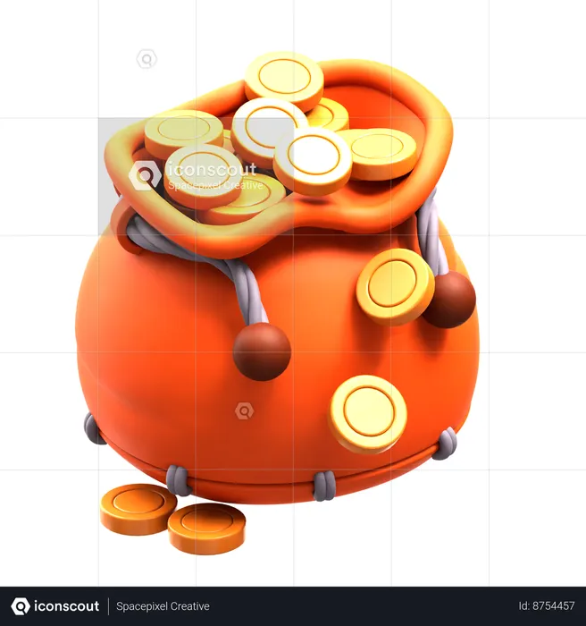 Money Sack  3D Icon