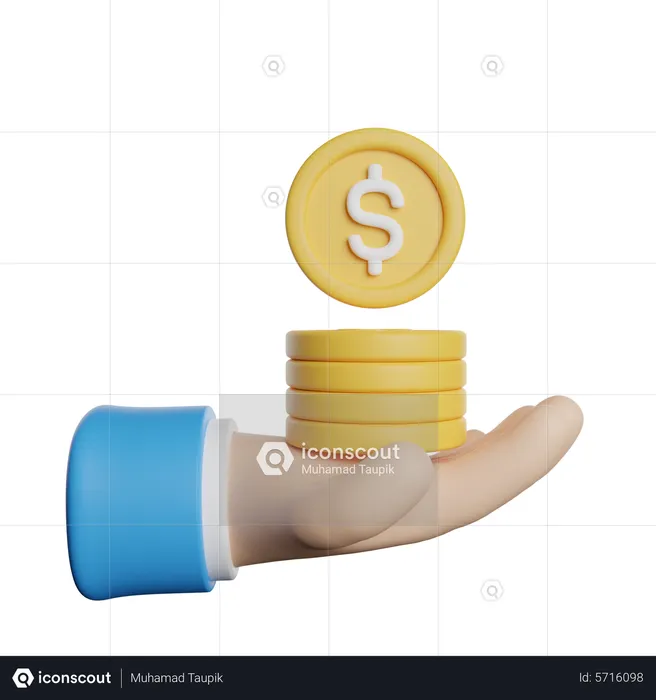Money Savings  3D Icon