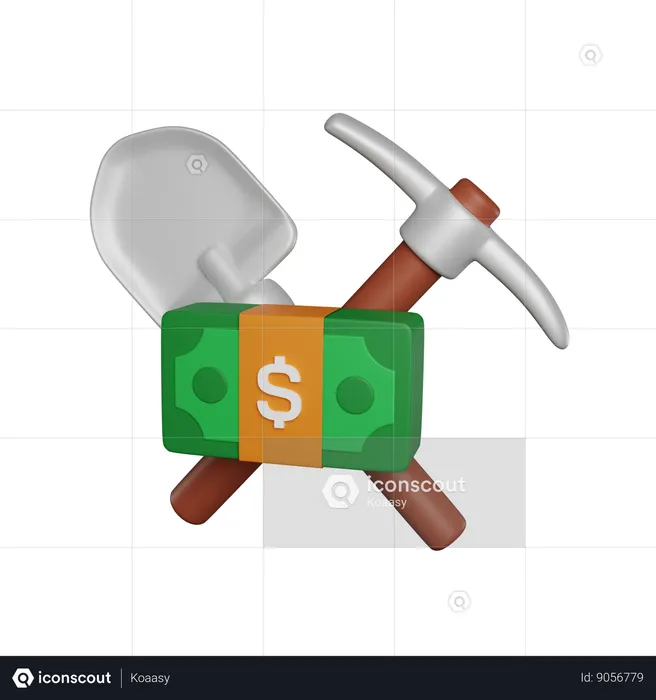 Money Tools  3D Icon