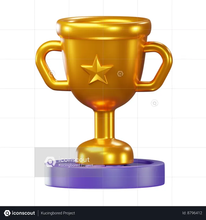 Money Trophy 3D Icon - Free Download Business 3D Icons | IconScout