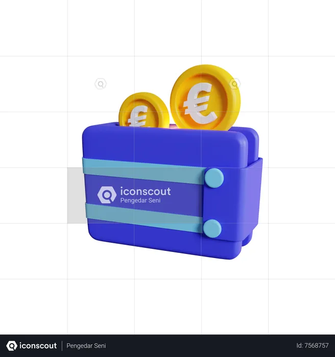 Money Wallet  3D Icon