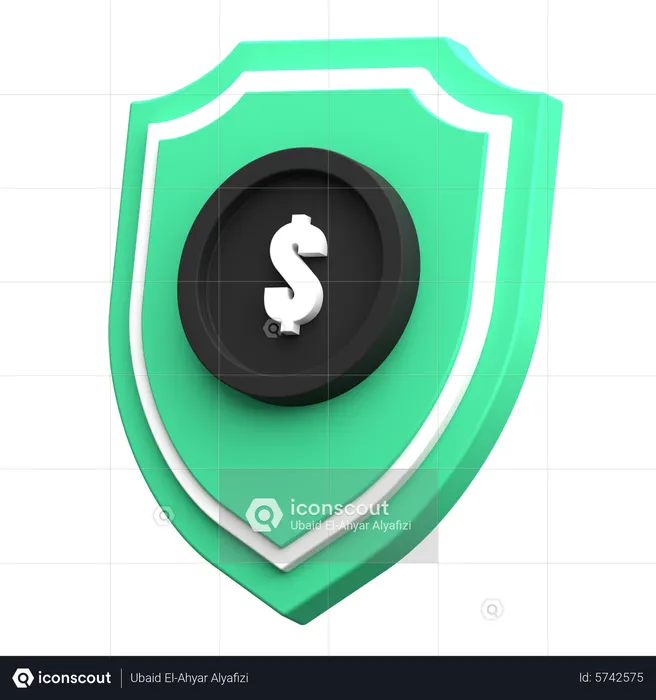 MoneyProtection  3D Icon