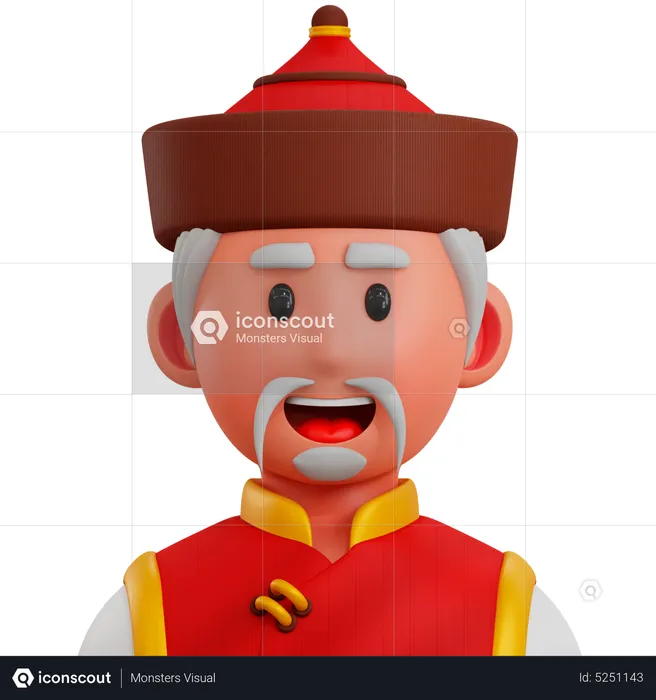 Mongol  3D Icon