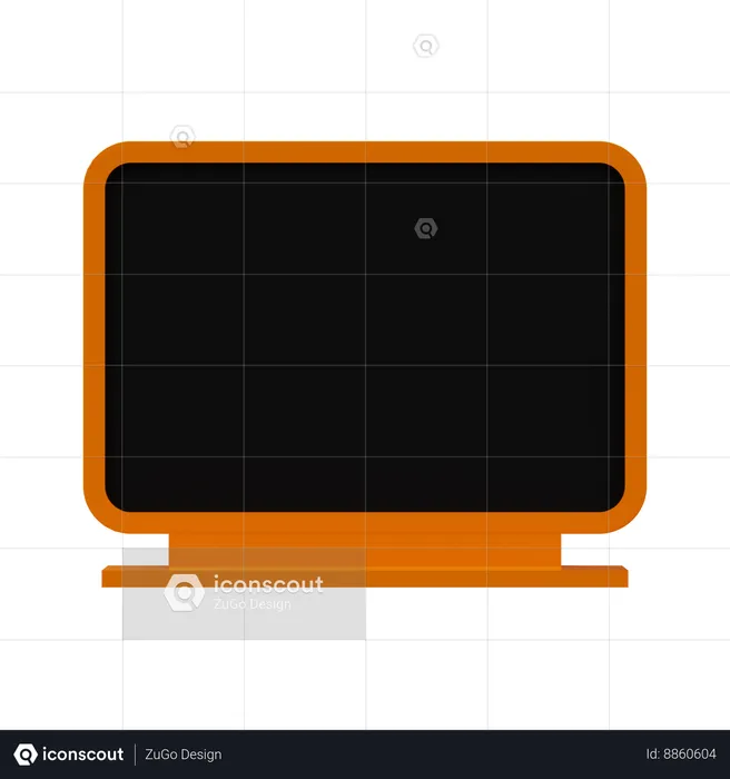 Moniteur  3D Icon