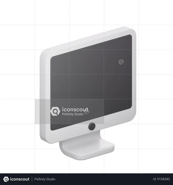 Moniteur  3D Icon