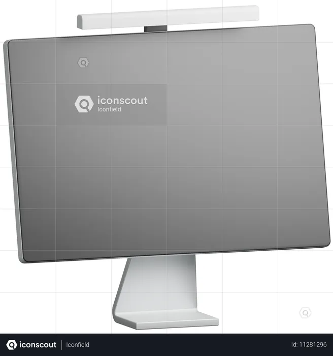 Monitor  3D Icon