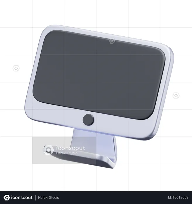 Monitor  3D Icon