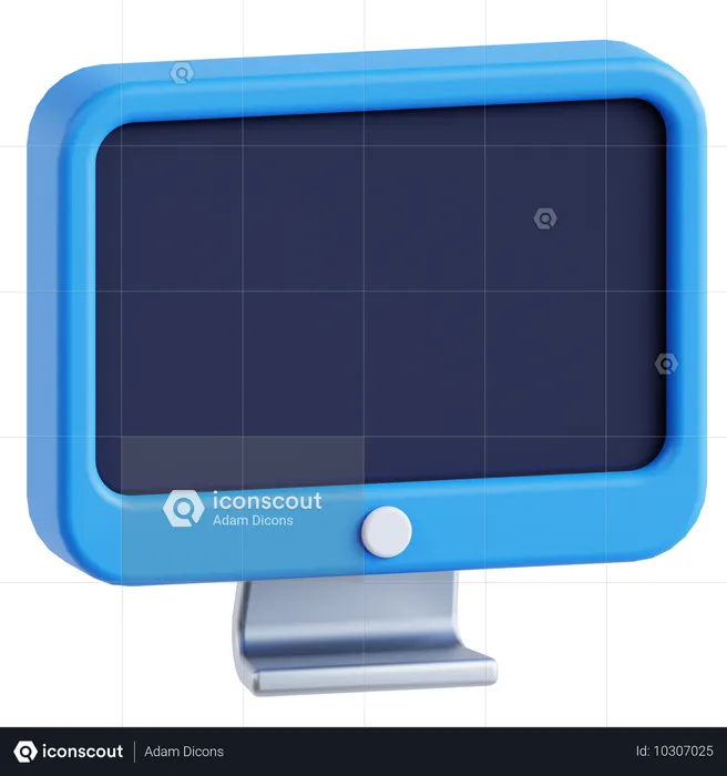 Monitor  3D Icon