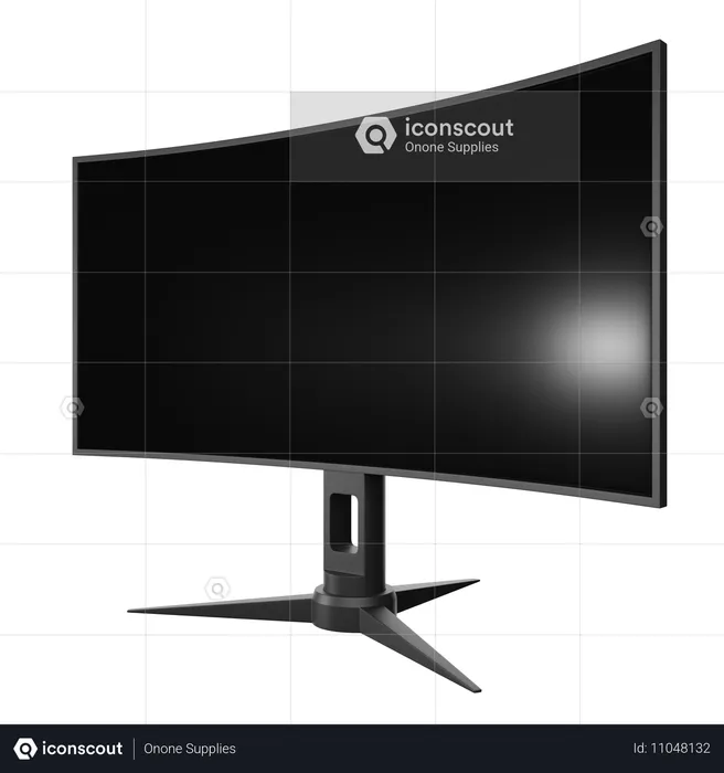 Monitor Gaming  3D Icon