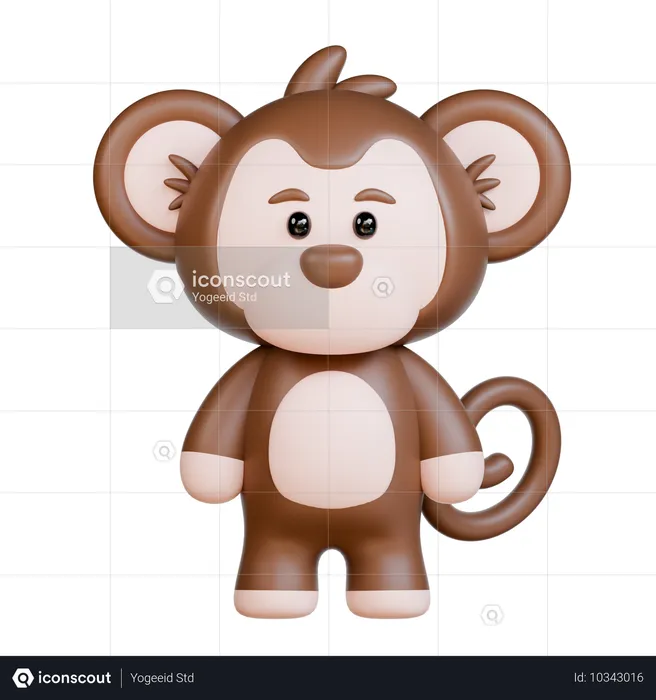 Monkey  3D Icon