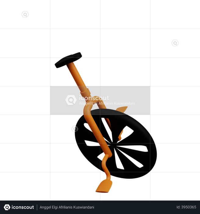 Mono Cycle 3D Illustration