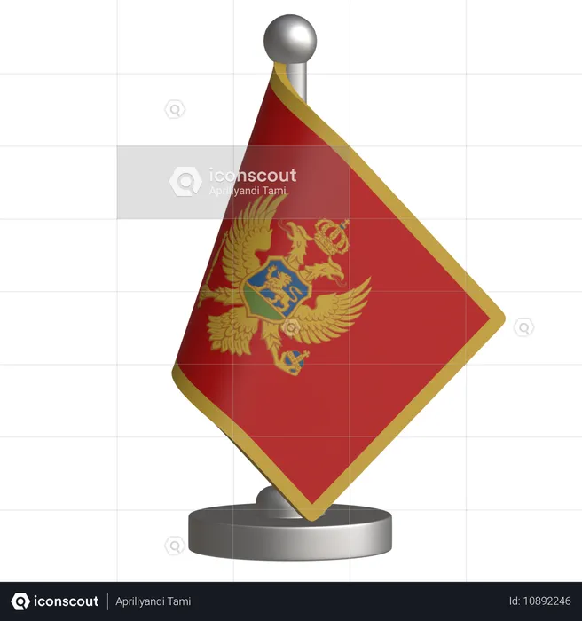 Montenegro  3D Icon