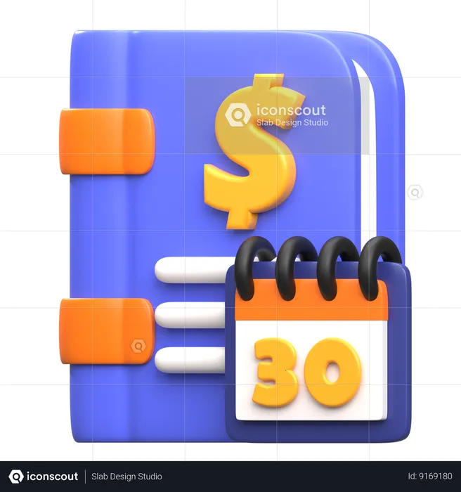 Monthly Financial Reports  3D Icon