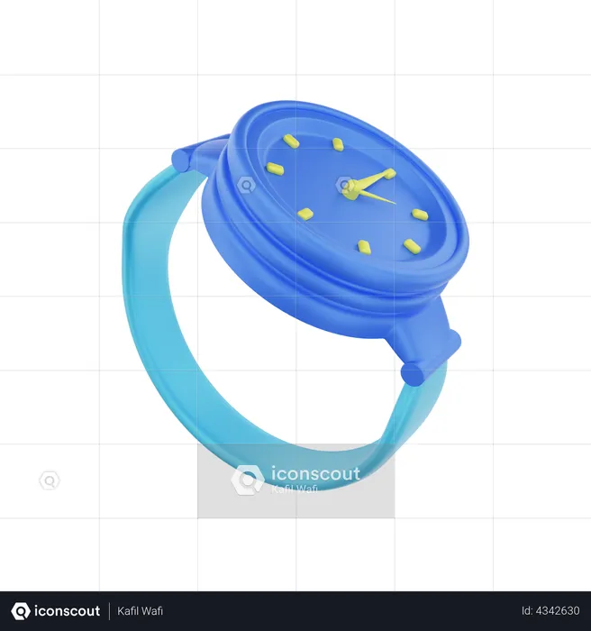 Montre-bracelet  3D Illustration