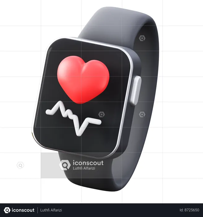 Montre de remise en forme  3D Icon