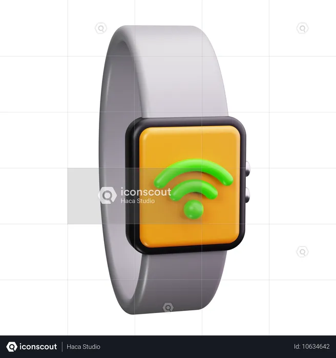 Montre intelligente  3D Icon