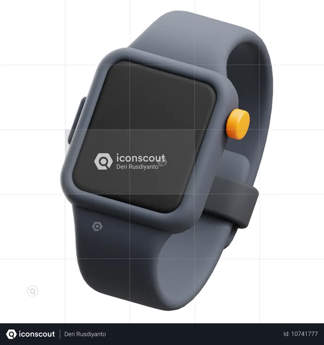 Montre intelligente  3D Icon