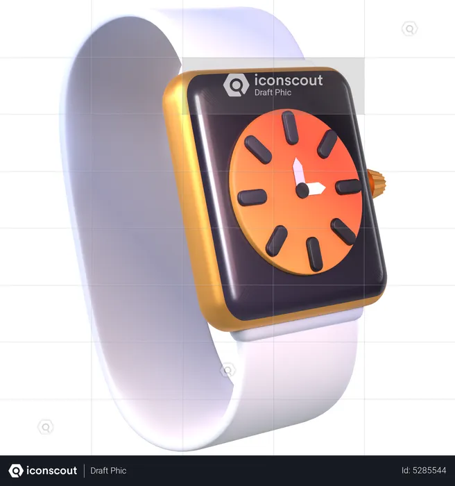 Montre intelligente  3D Icon