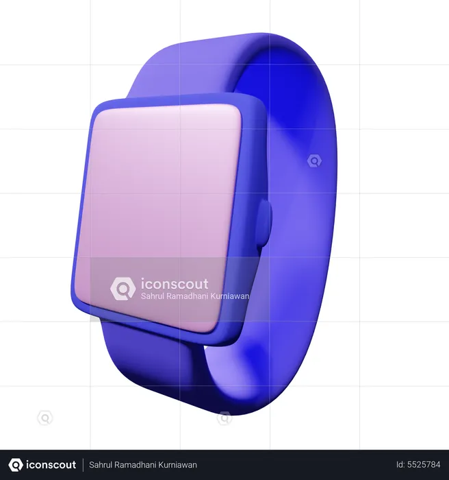 Montre intelligente  3D Icon