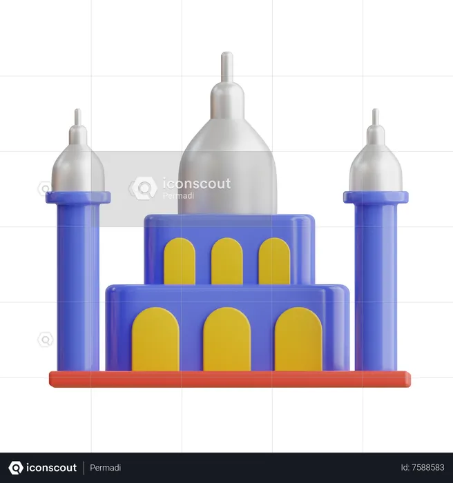 Monument  3D Icon