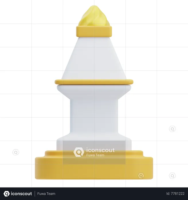 Monumento iogue  3D Icon