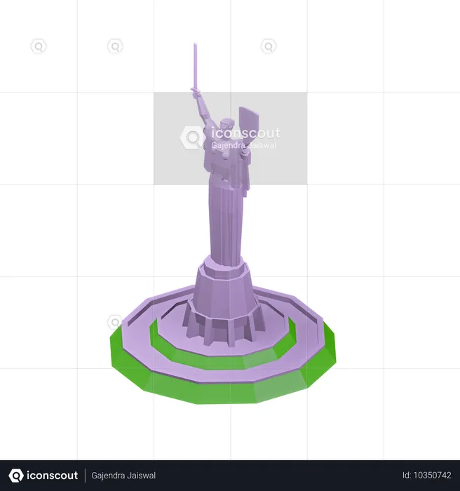 Monumento da pátria  3D Icon