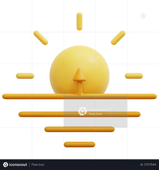 Morning  3D Icon