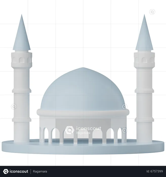 Moschee-Moschee  3D Icon