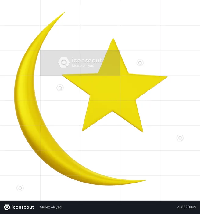 Moslem Icon  3D Icon