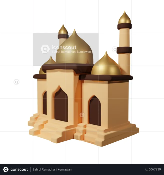 Mosque  3D Icon