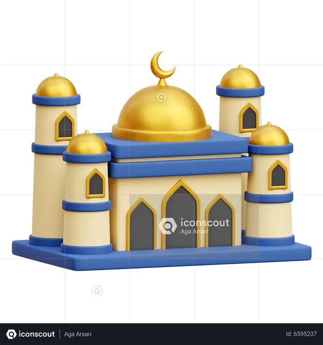 Mosque  3D Icon