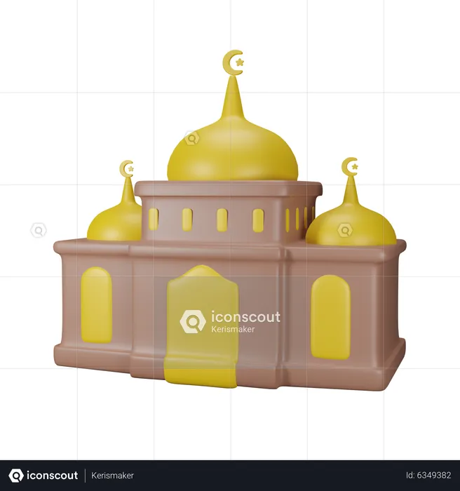 Mosque  3D Icon