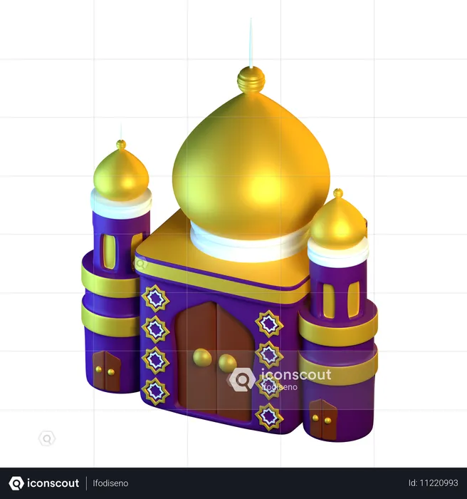 Mosque  3D Icon