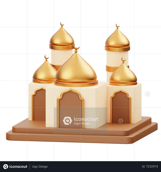 Mosque  3D Icon