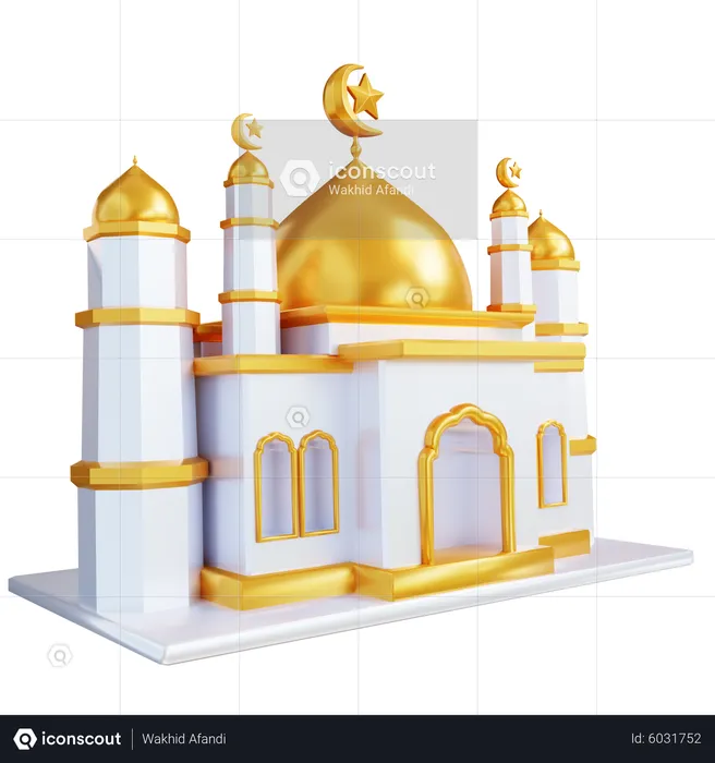 Mosque  3D Icon