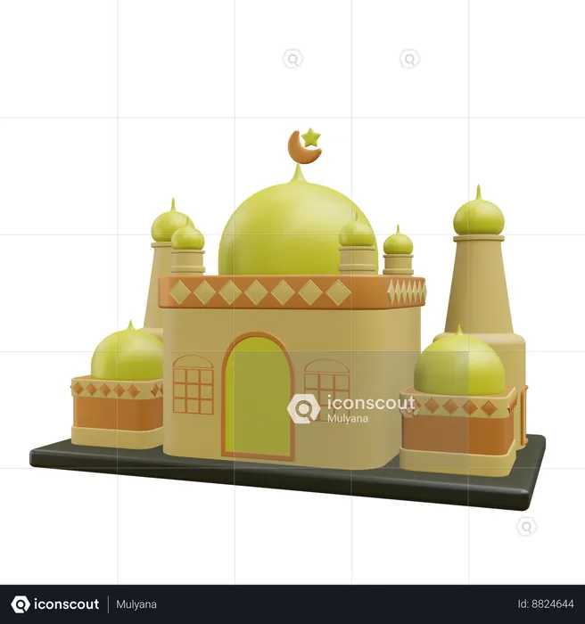 Mosque  3D Icon