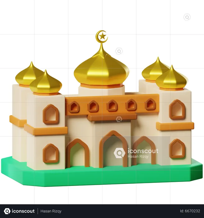 Mosque  3D Icon