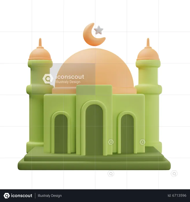 Mosque  3D Icon