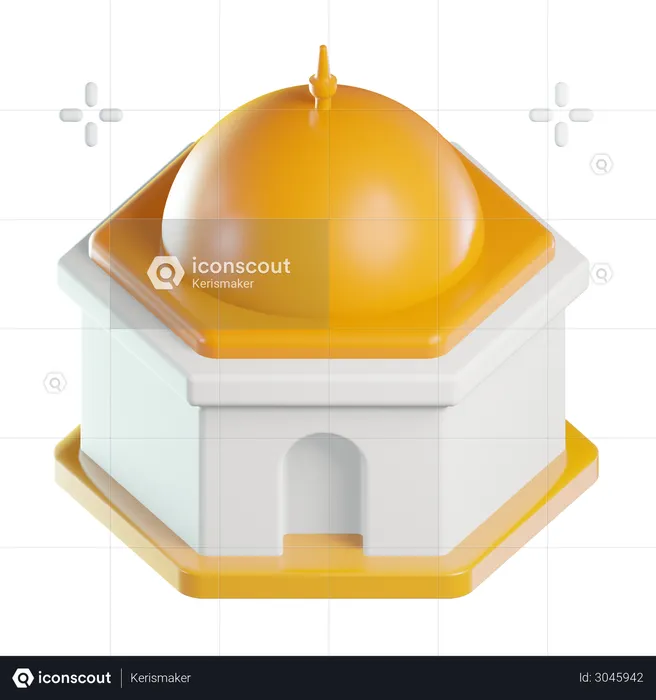 Mosque  3D Icon