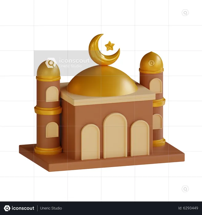 Mosque  3D Icon